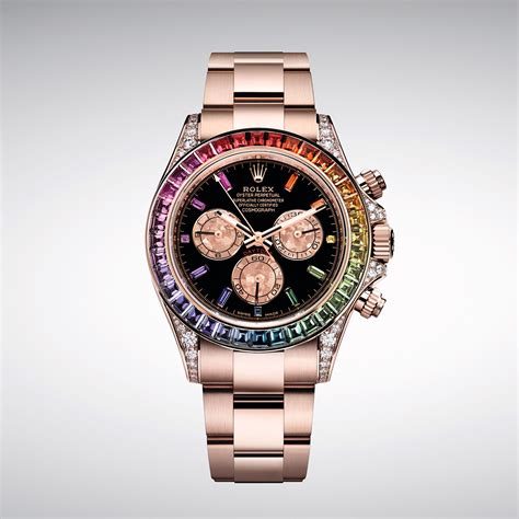 rolex gold daytona rainbow|Rolex 116595 rainbow price.